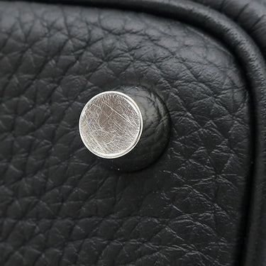 エルメス HERMES ピコタンロック 18 PM ブラック トリヨンクレマンス ハンドバッグ シルバー金具 黒 2024年製
