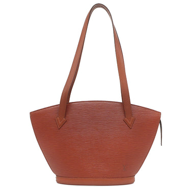 ルイヴィトン LOUIS VUITTON サンジャック ショッピング M52263 ケニアブラウン エピレザー ショルダーバッグ ゴールド金具 茶 ロングハンドル仕様