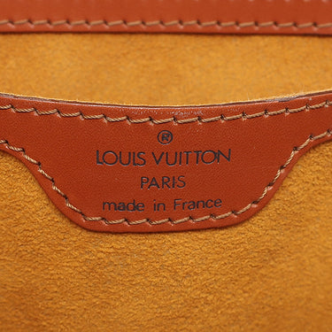 ルイヴィトン LOUIS VUITTON サンジャック ショッピング M52263 ケニアブラウン エピレザー ショルダーバッグ ゴールド金具 茶 ロングハンドル仕様