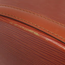 ルイヴィトン LOUIS VUITTON サンジャック ショッピング M52263 ケニアブラウン エピレザー ショルダーバッグ ゴールド金具 茶 ロングハンドル仕様