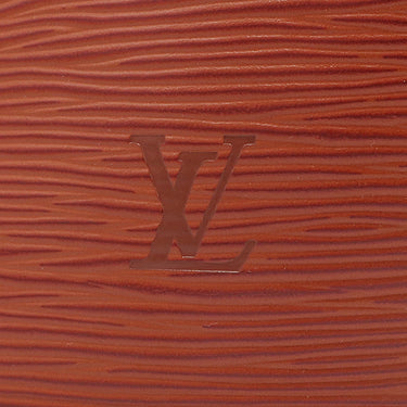 ルイヴィトン LOUIS VUITTON サンジャック ショッピング M52263 ケニアブラウン エピレザー ショルダーバッグ ゴールド金具 茶 ロングハンドル仕様
