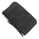 ルイヴィトン LOUIS VUITTON キーケース ポシェット クレ M80879 ブラック モノグラムアンプラント コインケース ゴールド金具 小銭入れ