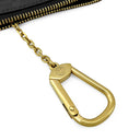 ルイヴィトン LOUIS VUITTON キーケース ポシェット クレ M80879 ブラック モノグラムアンプラント コインケース ゴールド金具 小銭入れ