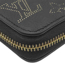 ルイヴィトン LOUIS VUITTON ジッピー ウォレット M82645 ノワール モノグラムマヒナ 長財布 ゴールド金具 黒 金 ラウンドファスナー