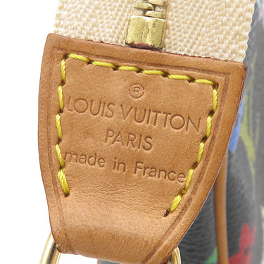 ルイヴィトン LOUIS VUITTON ポシェット アクセソワール M92648 ノワール モノグラムキャンバス モノグラムマルチカラーキャンバス アクセサリーポーチ ゴールド金具