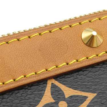 ルイヴィトン LOUIS VUITTON ポシェット アクセソワール M92648 ノワール モノグラムキャンバス モノグラムマルチカラーキャンバス アクセサリーポーチ ゴールド金具