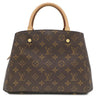 ルイヴィトン LOUIS VUITTON モンテーニュ BB M41055 モノグラム モノグラムキャンバス 2WAYバッグ ゴールド金具 茶 ショルダー ハンドバッグ