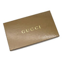グッチ GUCCI グッチシマ ラウンドファスナー 112724 ブラウン レザー 長財布 ゴールド金具 茶