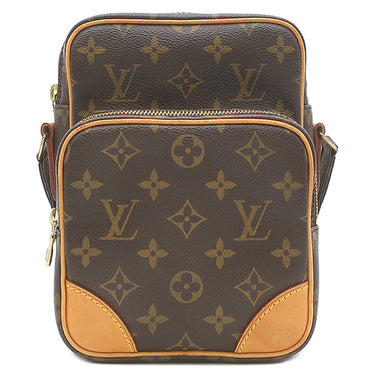 ルイヴィトン LOUIS VUITTON アマゾン M45236 モノグラム モノグラムキャンバス ショルダーバッグ ゴールド金具 茶