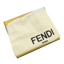 フェンディ FENDI マイクロトリフォールド ウォレット 8M0395 ピンク カーフ 三つ折り財布 ゴールド金具 ロゴ コンパクト 小銭入れ