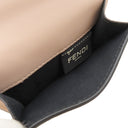 フェンディ FENDI マイクロトリフォールド ウォレット 8M0395 ピンク カーフ 三つ折り財布 ゴールド金具 ロゴ コンパクト 小銭入れ