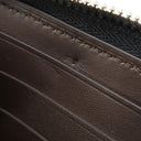 ベルルッティ BERLUTI イタウバ ロングウォレット ブルー×ブラウン レザー 長財布 シルバー金具 ラウンドファスナー