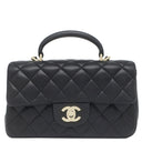 シャネル CHANEL マトラッセ 20 トップハンドル AS2431 ブラック ラムスキン 2WAYバッグ ゴールド金具 黒 ハンドバッグ