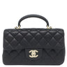 シャネル CHANEL マトラッセ 20 トップハンドル AS2431 ブラック ラムスキン 2WAYバッグ ゴールド金具 黒 ハンドバッグ