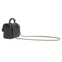 シャネル CHANEL マトラッセ 20 トップハンドル AS2431 ブラック ラムスキン 2WAYバッグ ゴールド金具 黒 ハンドバッグ