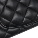 シャネル CHANEL マトラッセ 20 トップハンドル AS2431 ブラック ラムスキン 2WAYバッグ ゴールド金具 黒 ハンドバッグ