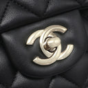 シャネル CHANEL マトラッセ 20 トップハンドル AS2431 ブラック ラムスキン 2WAYバッグ ゴールド金具 黒 ハンドバッグ