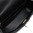 シャネル CHANEL マトラッセ 20 トップハンドル AS2431 ブラック ラムスキン 2WAYバッグ ゴールド金具 黒 ハンドバッグ