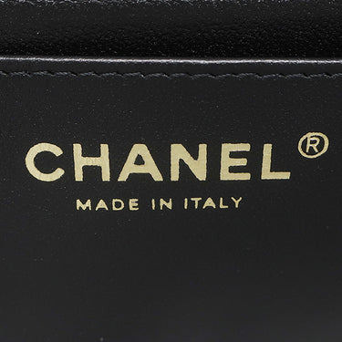 シャネル CHANEL マトラッセ 20 トップハンドル AS2431 ブラック ラムスキン 2WAYバッグ ゴールド金具 黒 ハンドバッグ