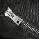 エルメス HERMES フールトゥ MM ブラック×グレー キャンバス トートバッグ シルバー金具 黒 グレー A4 ハンドバッグ トート
