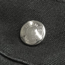 エルメス HERMES フールトゥ MM ブラック×グレー キャンバス トートバッグ シルバー金具 黒 グレー A4 ハンドバッグ トート