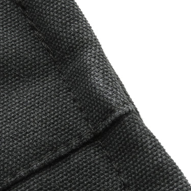 エルメス HERMES フールトゥ MM ブラック×グレー キャンバス トートバッグ シルバー金具 黒 グレー A4 ハンドバッグ トート