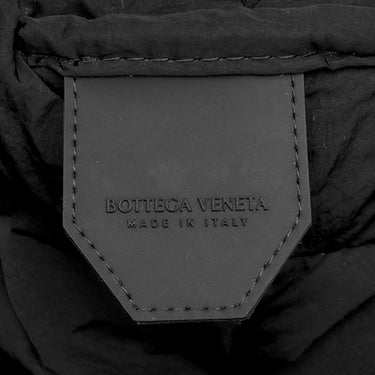 ボッテガヴェネタ BOTTEGA VENETA パデット カセット ブラック ナイロン トートバッグ 黒