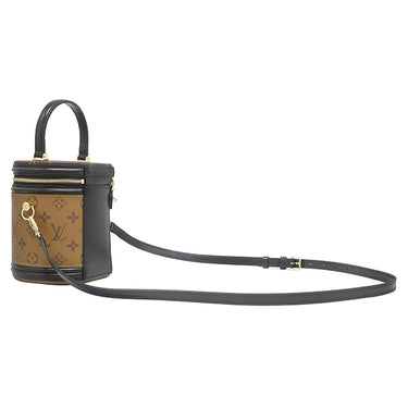 ルイヴィトン LOUIS VUITTON カンヌ M43986 モノグラムリバース モノグラムキャンバス モノグラムリバースキャンバス 2WAYバッグ ゴールド金具 茶 ハンドバッグ ショルダー