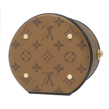 ルイヴィトン LOUIS VUITTON カンヌ M43986 モノグラムリバース モノグラムキャンバス モノグラムリバースキャンバス 2WAYバッグ ゴールド金具 茶 ハンドバッグ ショルダー