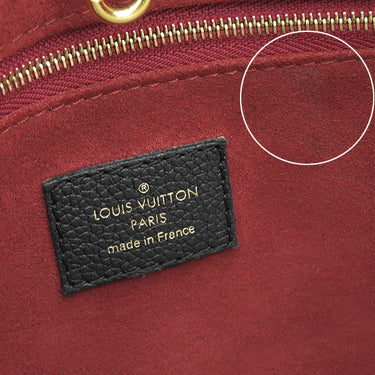 ルイヴィトン LOUIS VUITTON オンザゴー PM M45659 ブラック×ベージュ モノグラムアンプラント 2WAYバッグ ゴールド金具 ハンドバッグ