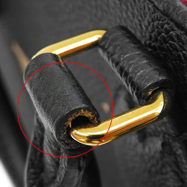 ルイヴィトン LOUIS VUITTON オンザゴー PM M45659 ブラック×ベージュ モノグラムアンプラント 2WAYバッグ ゴールド金具 ハンドバッグ