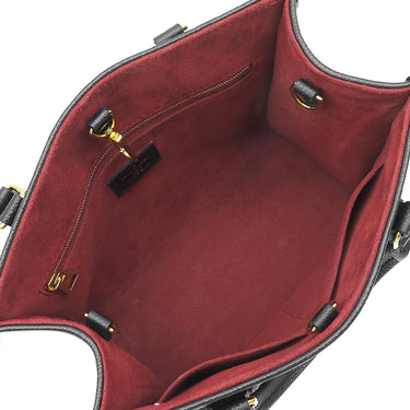 ルイヴィトン LOUIS VUITTON オンザゴー PM M45659 ブラック×ベージュ モノグラムアンプラント 2WAYバッグ ゴールド金具 ハンドバッグ