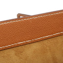 エルメス HERMES ケリー デペッシュ 34 ゴールド ブリーフケース シルバー金具 茶 ビジネスバッグ