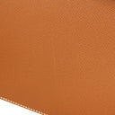 エルメス HERMES ケリー デペッシュ 34 ゴールド ブリーフケース シルバー金具 茶 ビジネスバッグ