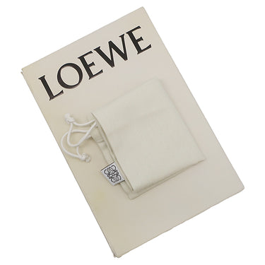 ロエベ LOEWE ゲート ダブルジップ ポーチ 113.54.Z43 ブラック レザー ショルダーバッグ ゴールド金具 黒