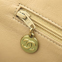 シャネル CHANEL ココマーク トート ベージュ キャビアスキン トートバッグ ゴールド金具 ココボール