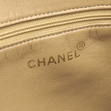 シャネル CHANEL ココマーク トート ベージュ キャビアスキン トートバッグ ゴールド金具 ココボール