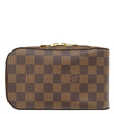 ルイヴィトン LOUIS VUITTON ジェロニモス N51994 ダミエエベヌ ダミエキャンバス ボディバッグ ゴールド金具 ウエストバッグ 旧型