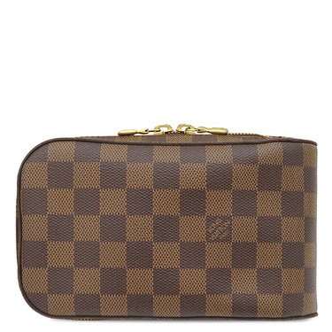 ルイヴィトン LOUIS VUITTON ジェロニモス N51994 ダミエエベヌ ダミエキャンバス ボディバッグ ゴールド金具 ウエストバッグ 旧型