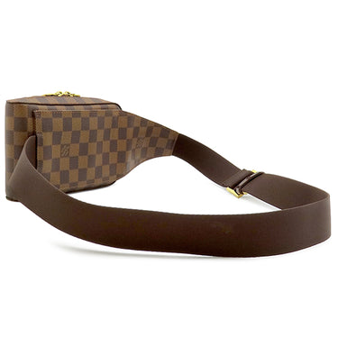 ルイヴィトン LOUIS VUITTON ジェロニモス N51994 ダミエエベヌ ダミエキャンバス ボディバッグ ゴールド金具 ウエストバッグ 旧型
