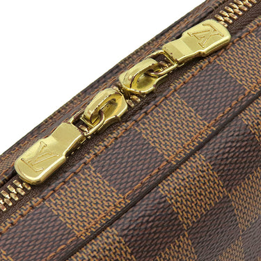 ルイヴィトン LOUIS VUITTON ジェロニモス N51994 ダミエエベヌ ダミエキャンバス ボディバッグ ゴールド金具 ウエストバッグ 旧型