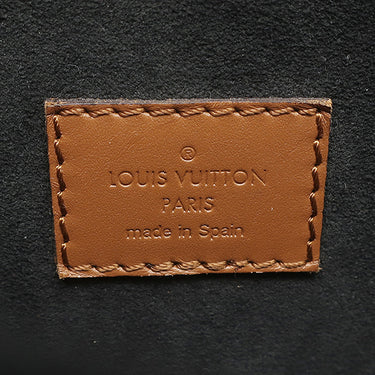 ルイヴィトン LOUIS VUITTON ドーフィーヌ MM M45958 ブラウン×ベージュ モノグラムキャンバス モノグラムリバースキャンバス ショルダーバッグ ゴールド金具 茶 チェーン欠品