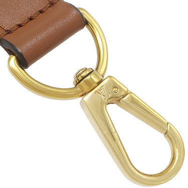 ルイヴィトン LOUIS VUITTON ドーフィーヌ MM M45958 ブラウン×ベージュ モノグラムキャンバス モノグラムリバースキャンバス ショルダーバッグ ゴールド金具 茶 チェーン欠品
