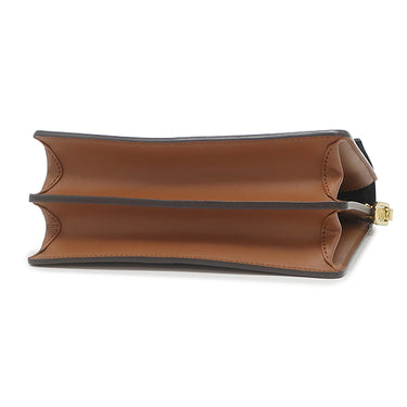 ルイヴィトン LOUIS VUITTON ドーフィーヌ MM M45958 ブラウン×ベージュ モノグラムキャンバス モノグラムリバースキャンバス ショルダーバッグ ゴールド金具 茶 チェーン欠品