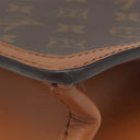 ルイヴィトン LOUIS VUITTON ドーフィーヌ MM M45958 ブラウン×ベージュ モノグラムキャンバス モノグラムリバースキャンバス ショルダーバッグ ゴールド金具 茶 チェーン欠品