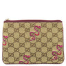 グッチ GUCCI スネーク柄 クラッチ 818855 ブラウン×ロッソアンコーラ GGキャンバス レザー クラッチバッグ ゴールド金具 茶 ボルドー ヘビ 蛇 ポーチ