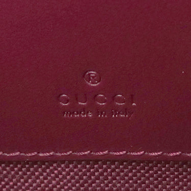 グッチ GUCCI スネーク柄 クラッチ 818855 ブラウン×ロッソアンコーラ GGキャンバス レザー クラッチバッグ ゴールド金具 茶 ボルドー ヘビ 蛇 ポーチ