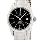 腕時計 オメガ OMEGA デ ヴィル コーアクシャル GMT 4533.50.00 自動巻き メンズ ブラック バー デイト クロノメーター