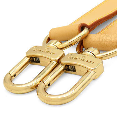 ルイヴィトン LOUIS VUITTON ヌメ革 ストラップ 120cm ベージュ ヌメ革 ショルダーストラップ ゴールド金具 バッグ用ストラップ 替えショルダー