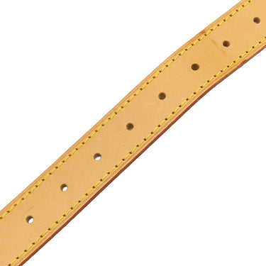 ルイヴィトン LOUIS VUITTON ヌメ革 ストラップ 120cm ベージュ ヌメ革 ショルダーストラップ ゴールド金具 バッグ用ストラップ 替えショルダー
